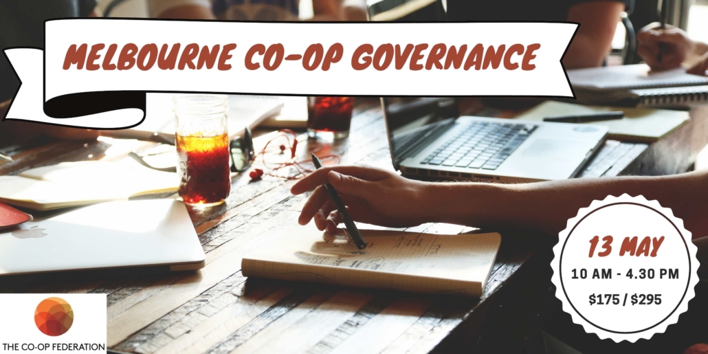 Co-operative Board Governance Workshop Melbourne